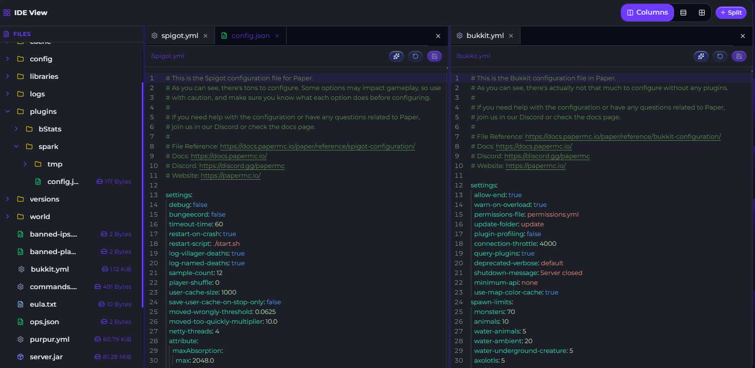 Multi-Tab IDE File Viewer